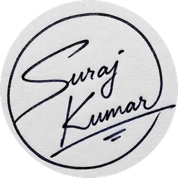 Suraj Kumar signature